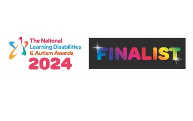 National Learning Disabilities and Autism Awards 2024 Finalist Logo