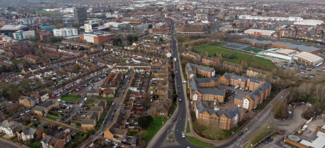 Aerial view image of Aylesbury