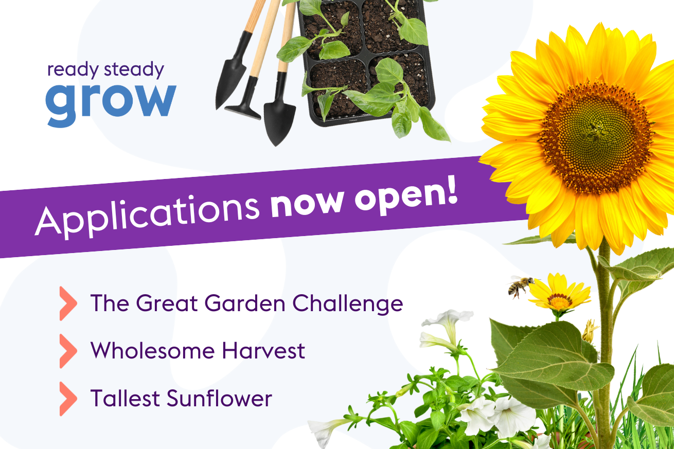 Ready steady grow applications now open