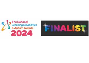 National Learning Disabilities and Autism Awards 2024 Finalist Logo